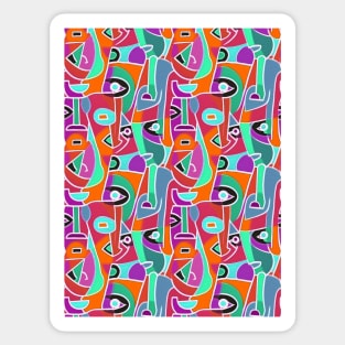 Abstract artwork Sticker